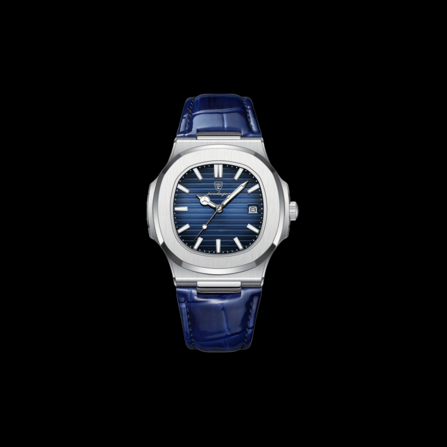 POEDAGAR Leisure watch blue dial