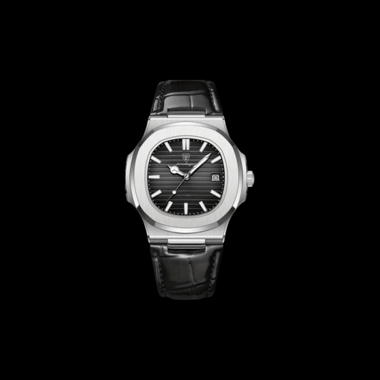 POEDAGAR Leisure watch black dial